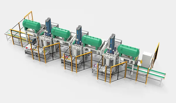 Automated Riveting Line for HVAC Back Panels