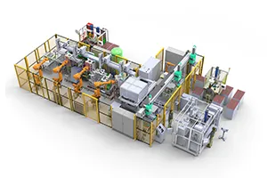 Automated Clinching Equipment for Dishwasher Tank